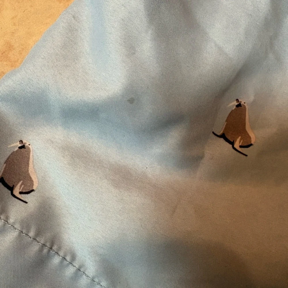 ⭐️ H&M Light Blue Swim Shorts ⭐️ - Picture 8 of 9